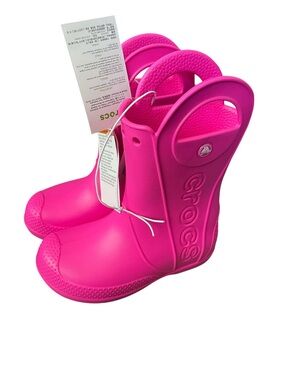 CROCS Kids' Handle Rain Boots